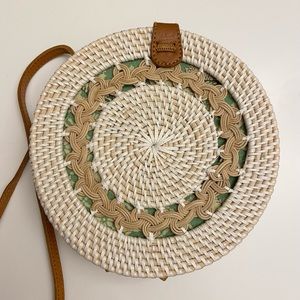 Rattan Purse